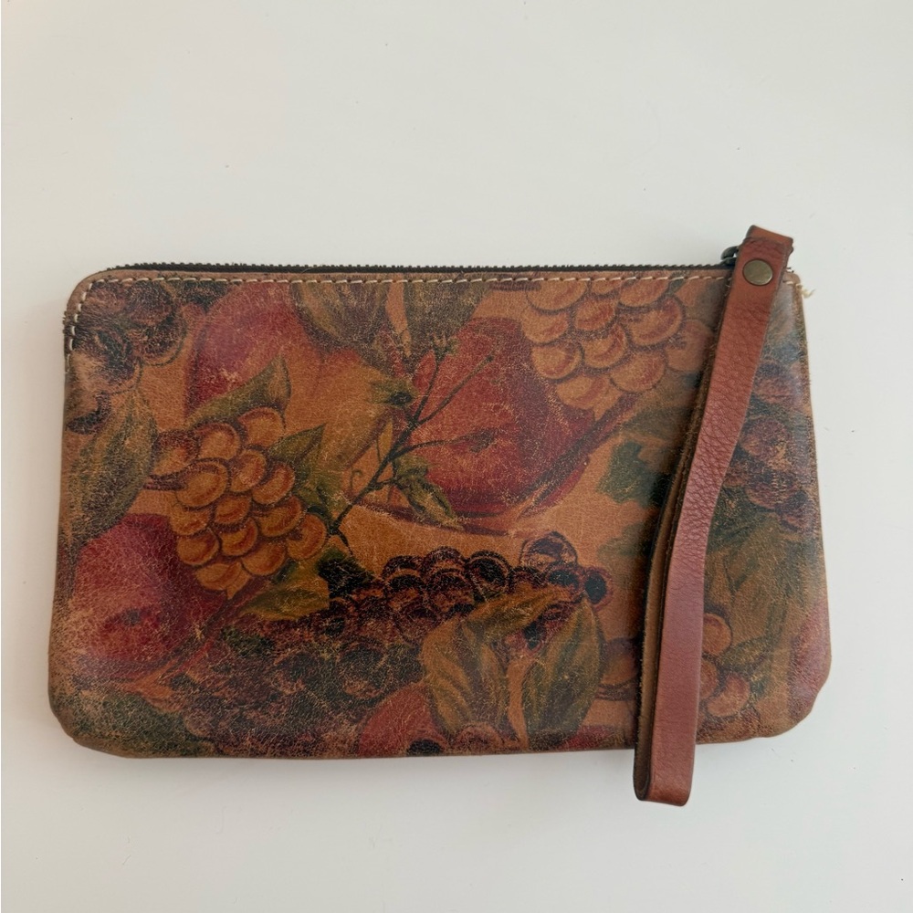 Patricia Nash Floral Print Wristlet